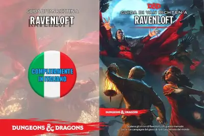 Figurine d&d guida di van richten a ravenloft